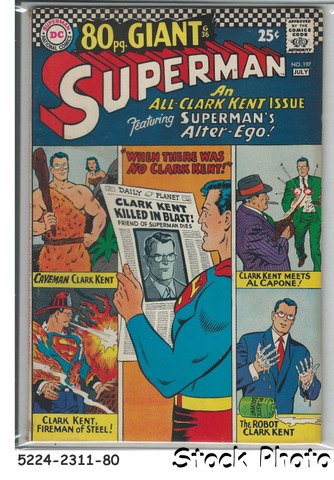 Superman #197 © July 1967, DC Comics